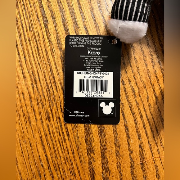 Disney Jack Skellington And Sally plush character The Nightmare Before Christmas - Picture 12 of 12